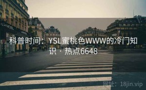 科普时间：YSL蜜桃色WWW的冷门知识 · 热点6648